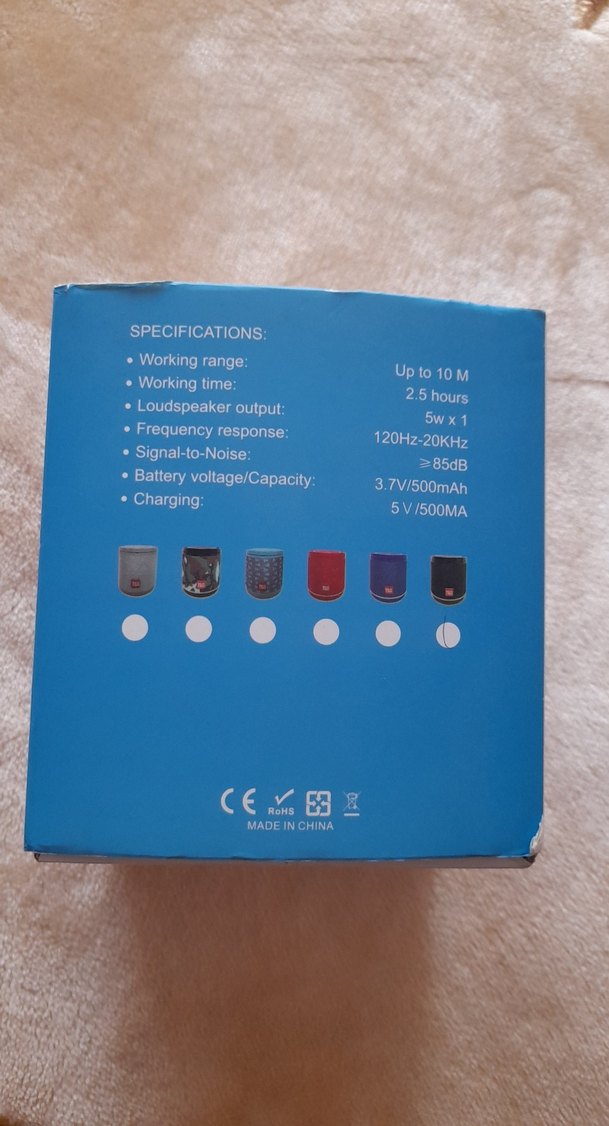 T&G TG518 Mavi Taşınabilir Bluetooth Hoparlör - Görsel 2