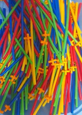 10 set renkli lego birleştirme - Görsel 8