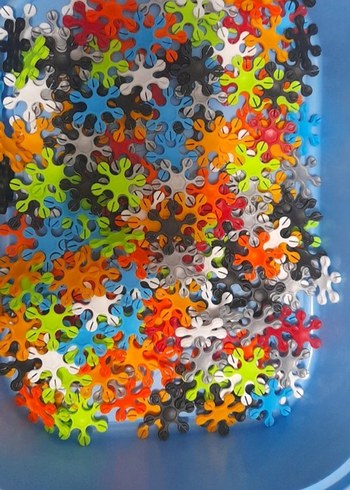 10 set renkli lego birleştirme - Görsel 3