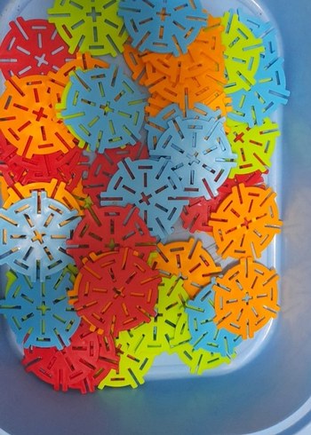 10 set renkli lego birleştirme - Görsel 4