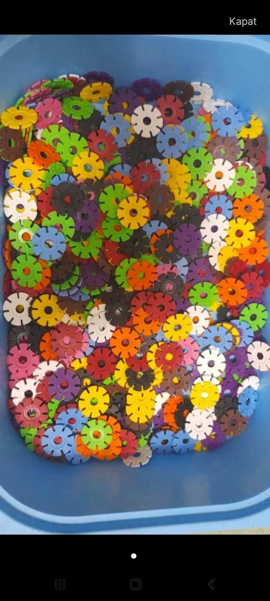 10 set renkli lego birleştirme - Görsel 2