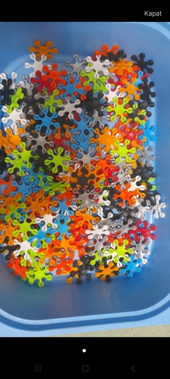 10 set renkli lego birleştirme - Görsel 3