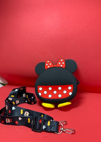 Siyah Çocuk Cüzdanı ve Kayış - Görsel 2