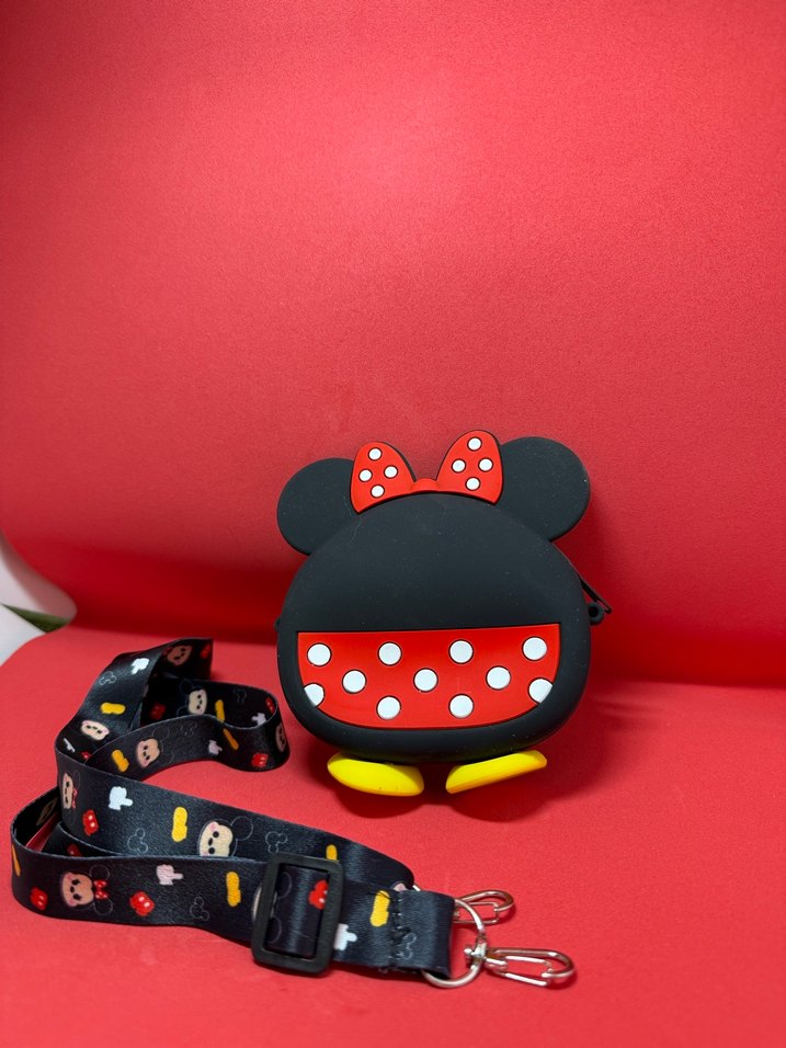 Siyah Çocuk Cüzdanı ve Kayış - Görsel 2