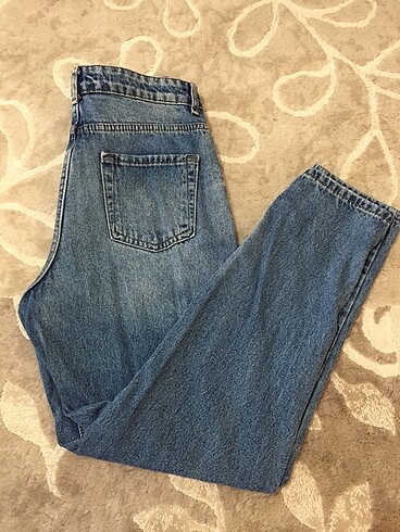 Diğer Kot mavi mom jeans