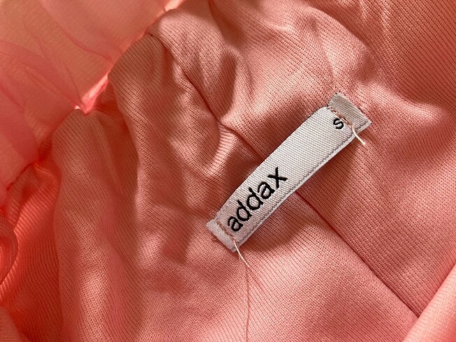 Addax Addax Kırışık Model Pembe Uzun Etek Yeni Sezon