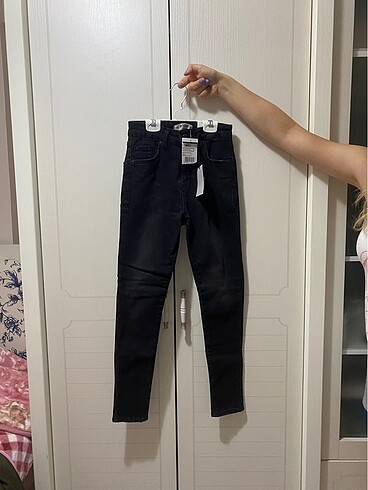 s Beden siyah Renk Addax jean
