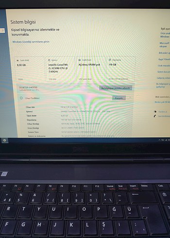 Dell latitute E5530 İ5 3.nesil leptop - Görsel 3