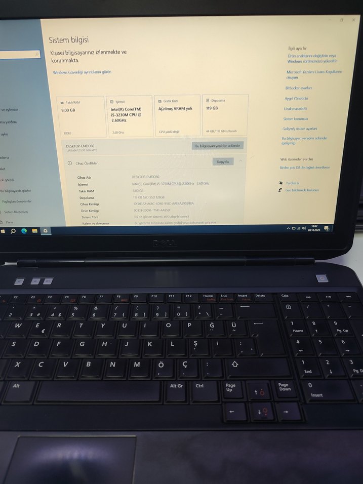 Dell latitute E5530 İ5 3.nesil leptop - Görsel 2