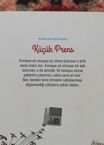 Küçük Prens - Antoine de Saint-Exupéry - Görsel 2