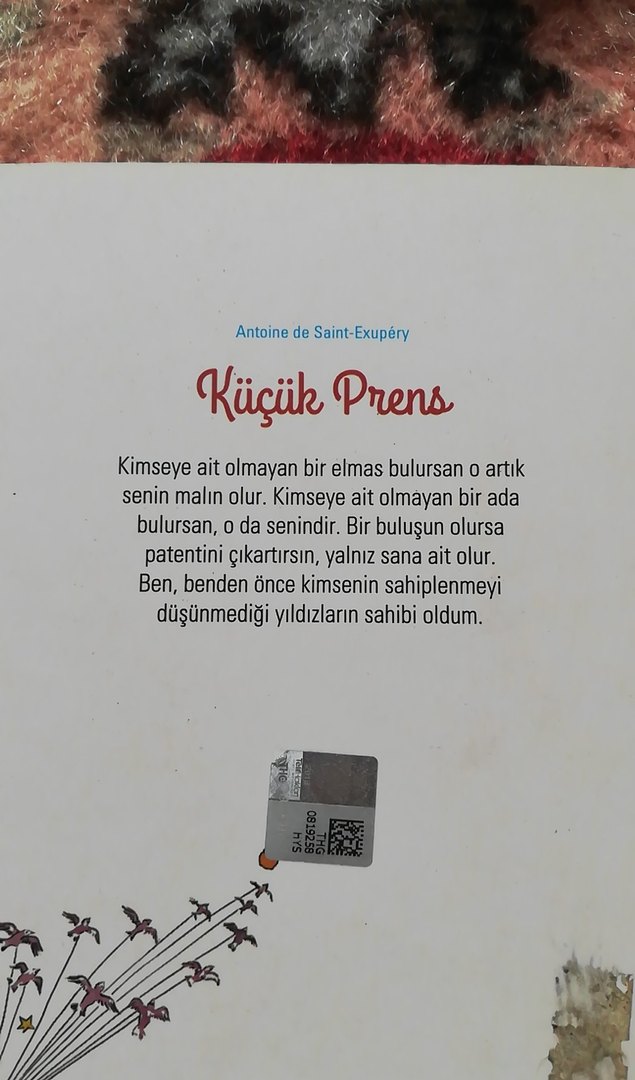 Küçük Prens - Antoine de Saint-Exupéry - Görsel 2