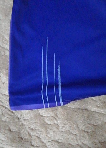 Erkek Lacivert Baskılı Kısa Kollu Spor Forma - Görsel 5