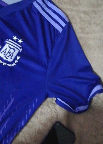 Erkek Lacivert Baskılı Kısa Kollu Spor Forma - Görsel 2