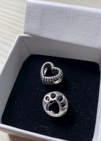 Beden gri Renk Pandora 2 li charm