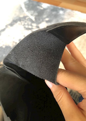 Siyah Deri Kadın Çantası - Görsel 4