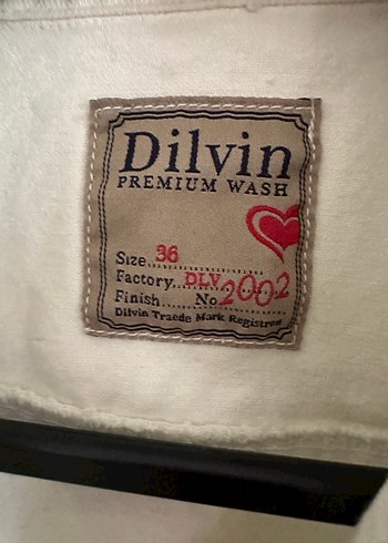 Düğmeli Beyaz Kısa Kollu Denim Ceket - Görsel 2