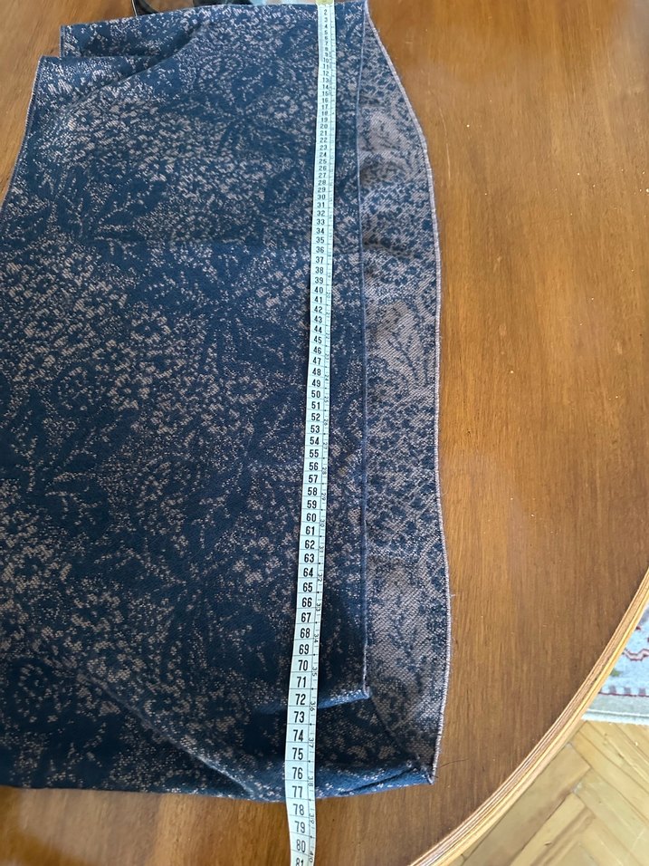 Oxxo marka boyunluk şık  kahverengi desenli - Görsel 4