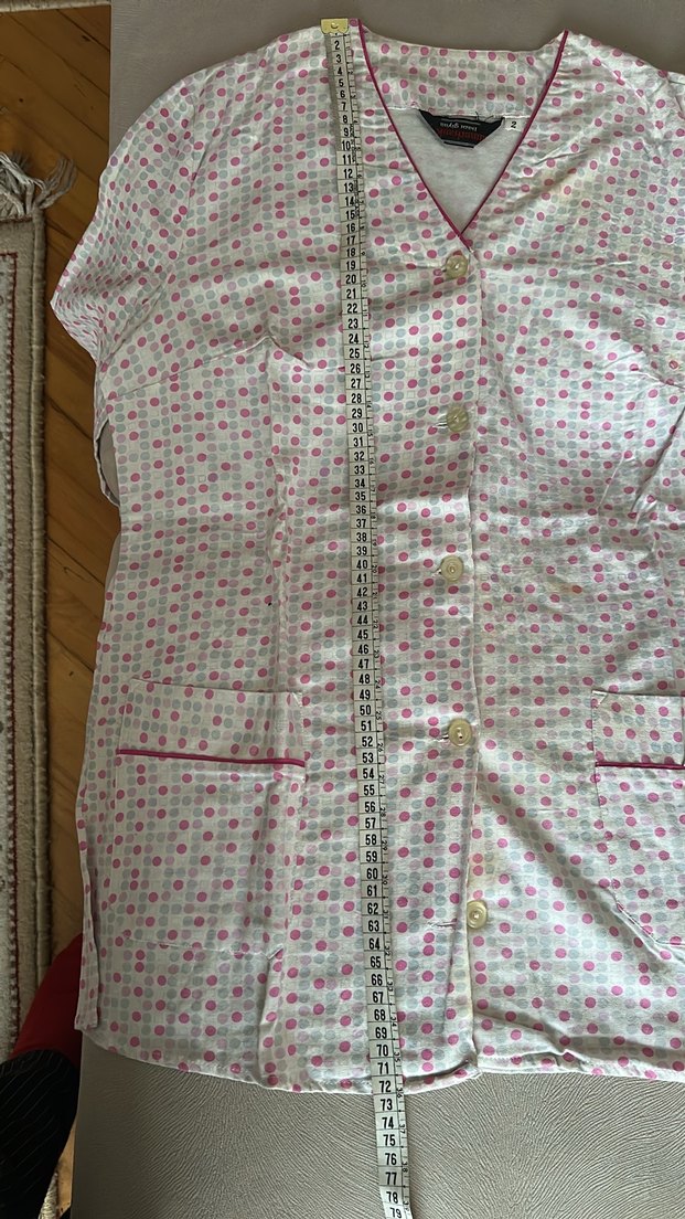 Pembe Puankiyeli pijama takımı - Görsel 2