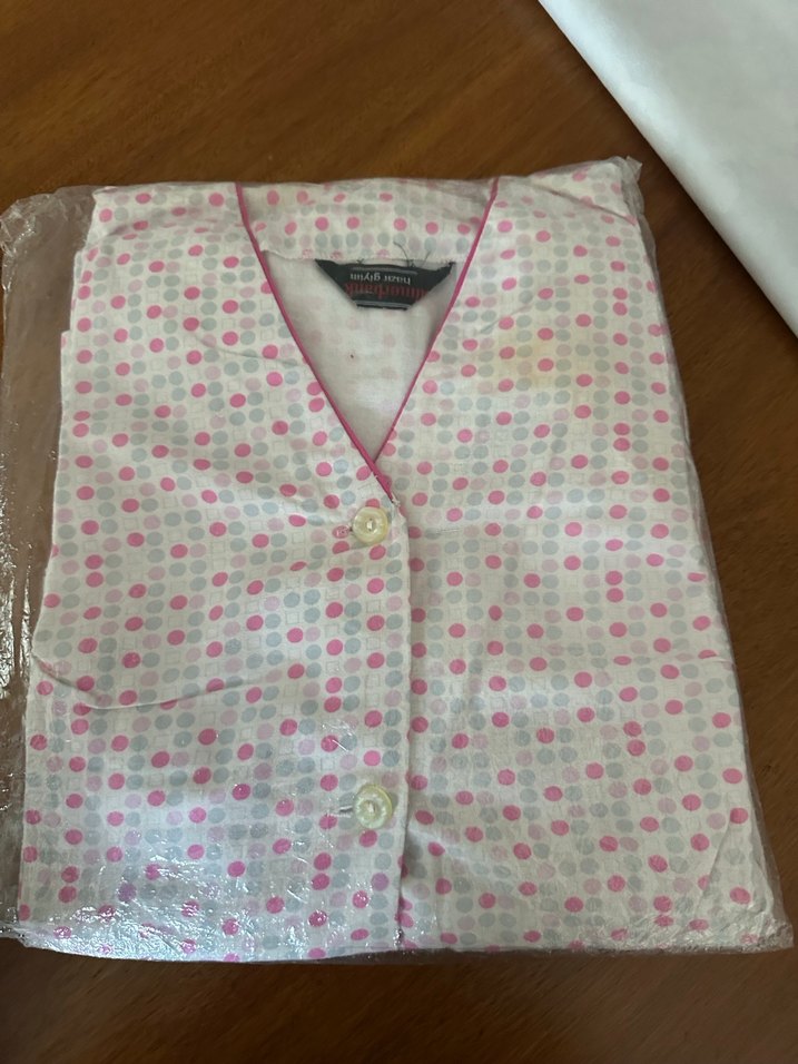 Pembe Puankiyeli pijama takımı - Görsel 3