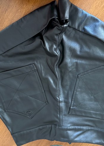 Deri şort sıfır - Görsel 4