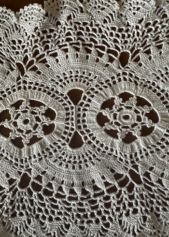 İnce iple tıg lanmış dantel ikisi 300 lira sıfır - Görsel 5