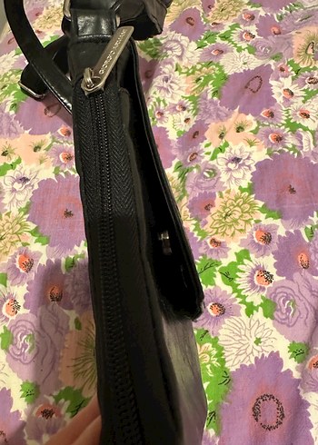 Giorgio Armani Siyah Deri Kadın Çanta - Görsel 3