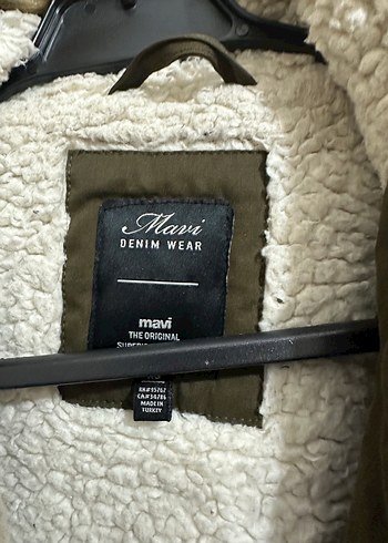 Mavi marka kapşonlu Kürk Detaylı Kadın Kışlık Mont - Görsel 2