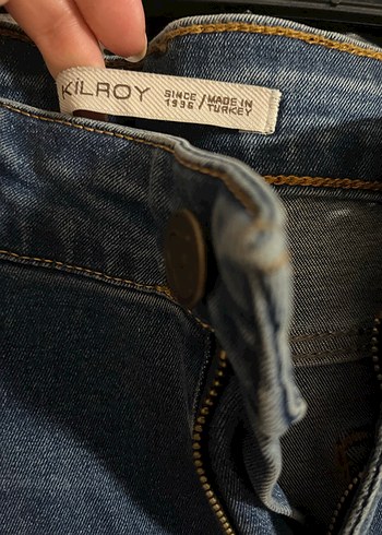 Koton Skinny Kesim Mavi Denim Kadın Pantolon