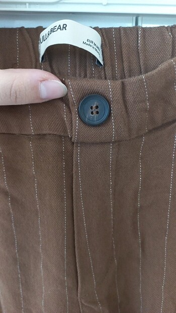 m Beden kahverengi Renk Pull and Bear Pantolon