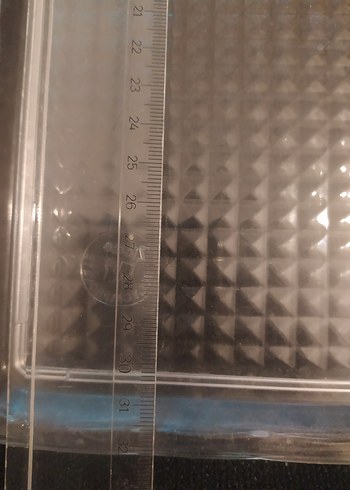 2 Adet Şeffaf Dikdörtgen Sunum Tepsisi - Görsel 3