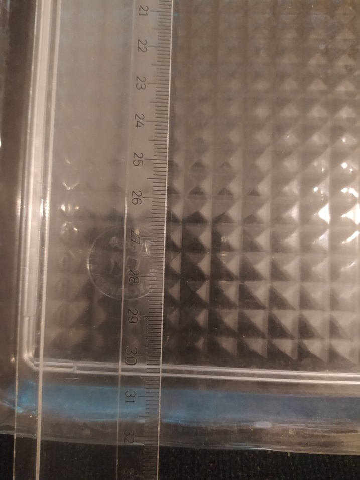 2 Adet Şeffaf Dikdörtgen Sunum Tepsisi - Görsel 3