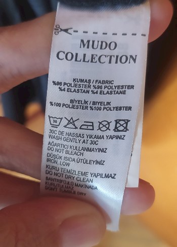 Mudo 38 beden Kolsuz Siyah Elbise - Görsel 5