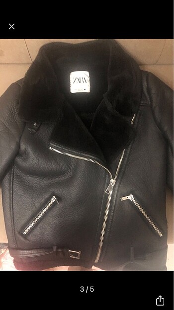 m Beden Zara biker ceket