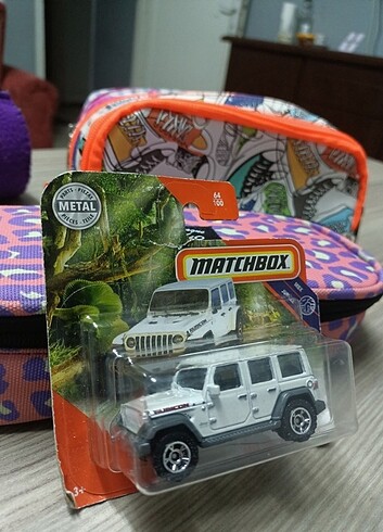  Beden Matchbox Oyuncak Araba 2018 Jeep Wrangler JL
