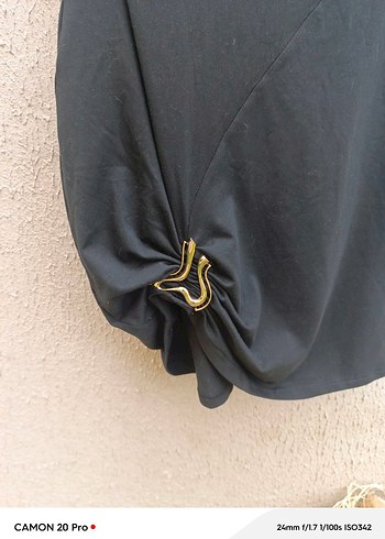 Leopar Desenli Siyah Mini Straplez Elbise - Görsel 3