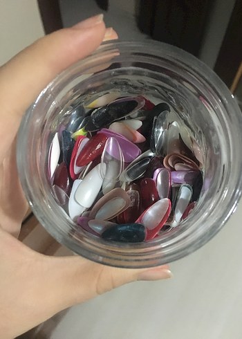  Beden Çok Renkli Tırnak Dekorasyonu Seti