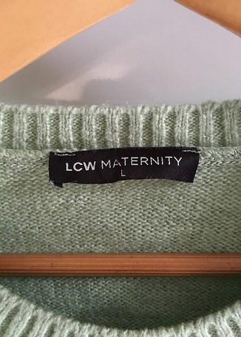 Bohem Yeşil Örgü Kadın Kazak - Görsel 2