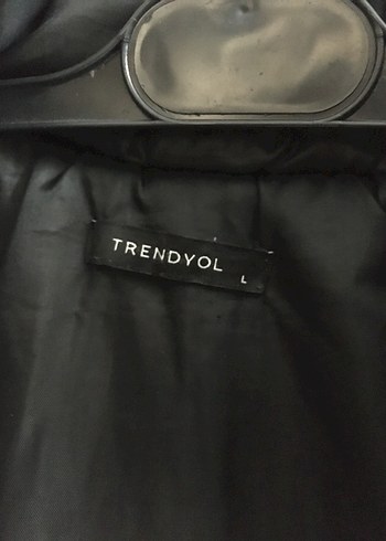 Kadın Siyah Fermuarlı Midi Mont - Görsel 5