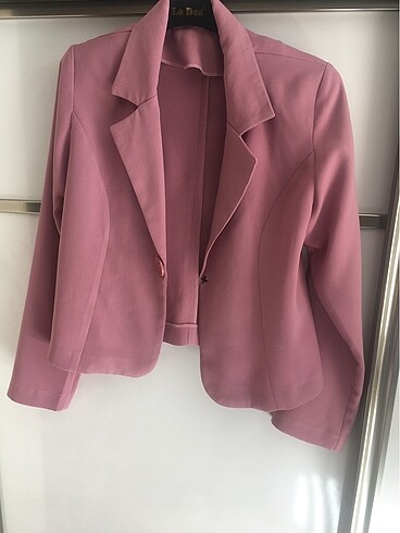 Diğer Pembe blazer ceket