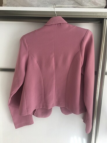 m Beden pembe Renk Pembe blazer ceket