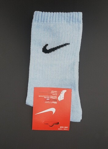 Nike Spor Çorabı (Baby Blue) 