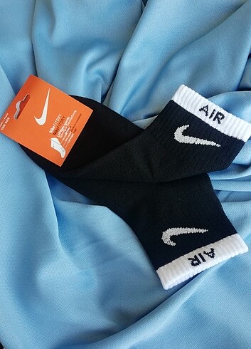 Nike AİR Kolej Boy Spor Çorabı (Siyah)
