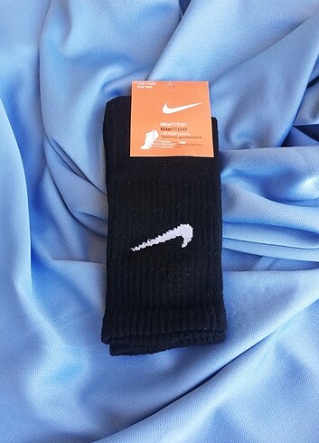 Nike Tenis Boy Spor Çorabı (Siyah)