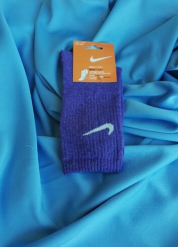 Nike Tenis Boy Spor Çorabı (Mor)