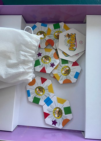 Petek Renkli Eşleştirme Kutu Oyunu - Görsel 2