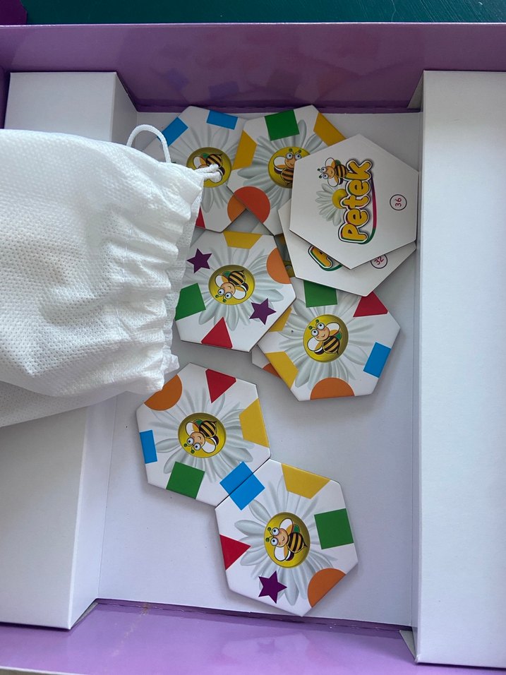 Petek Renkli Eşleştirme Kutu Oyunu - Görsel 2