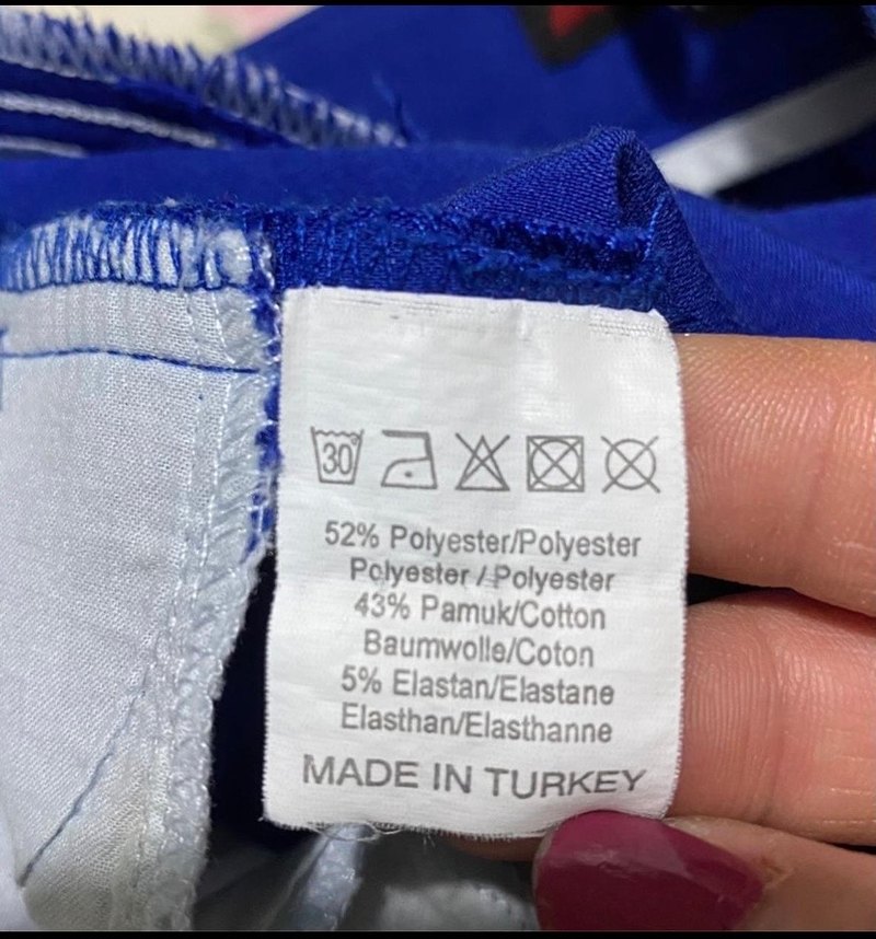 Mavi Kadın Kumaş Pantolon - Görsel 3