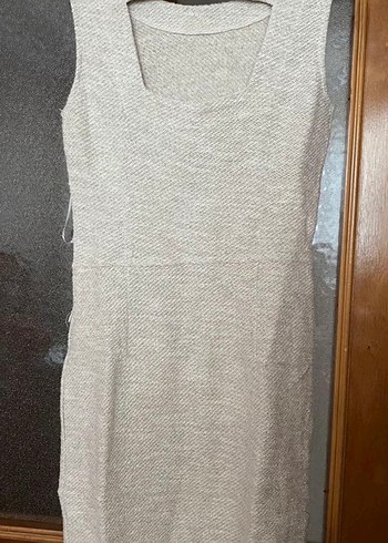 Örme Kolsuz Elbise - Görsel 2