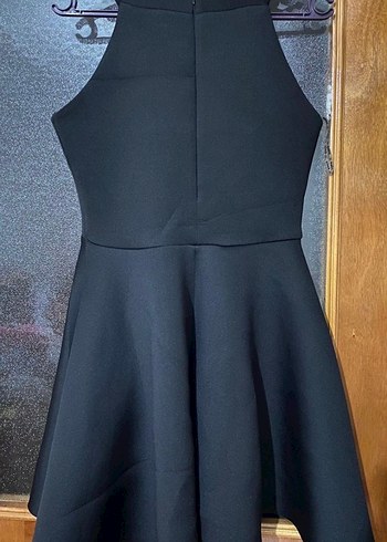 Siyah Mini Kadın Elbise - Görsel 3