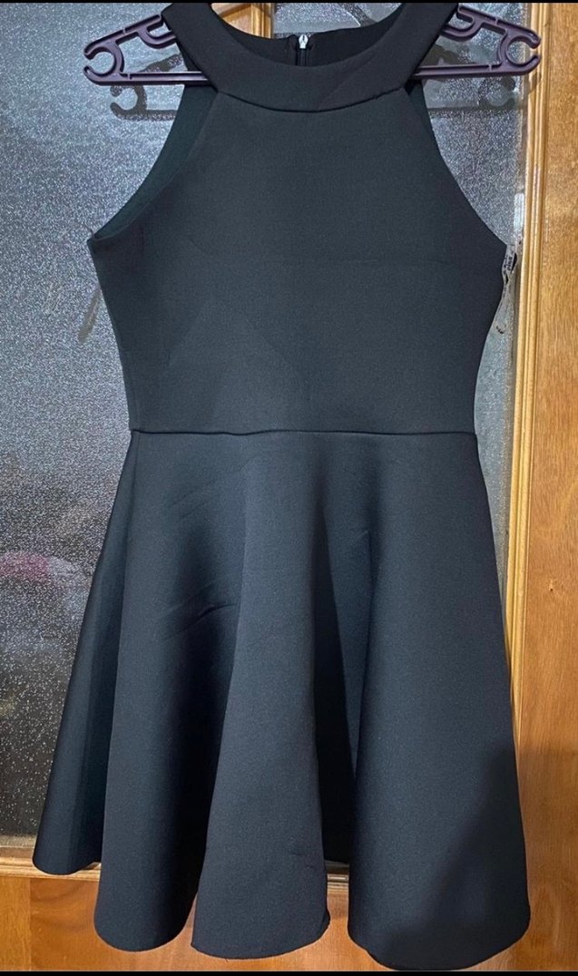 Siyah Mini Kadın Elbise - Görsel 2